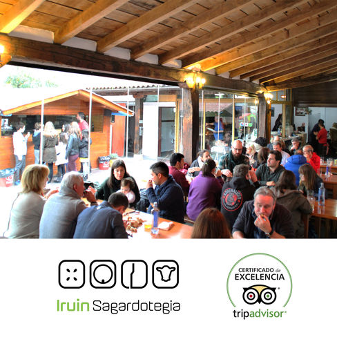 Sidrería Iruin, mejor restaurante de Zubieta según TripAdvisor