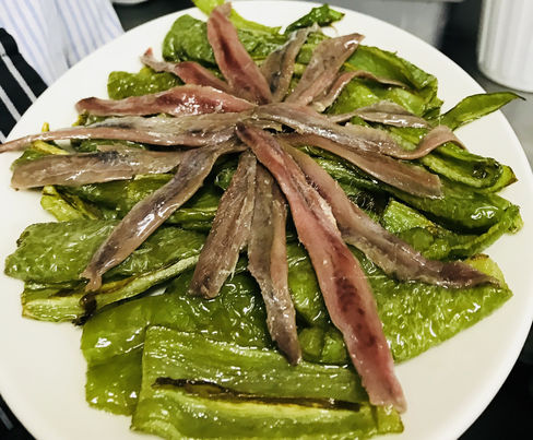 Anchois avec poivrons cidrerie Iruin